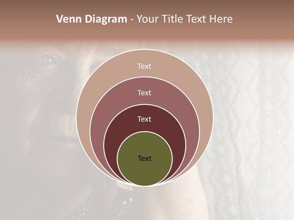 Elder Window Alone PowerPoint Template
