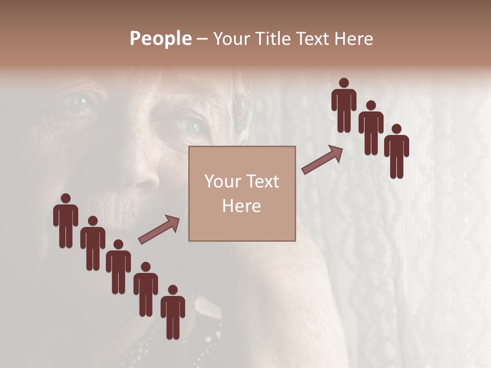 Elder Window Alone PowerPoint Template