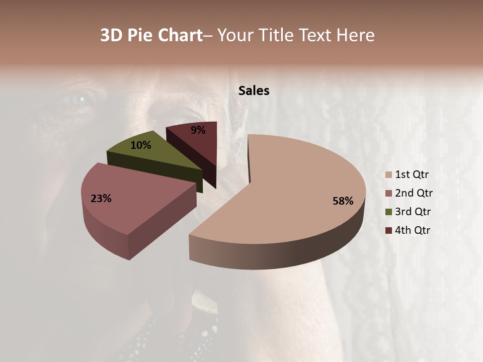 Elder Window Alone PowerPoint Template