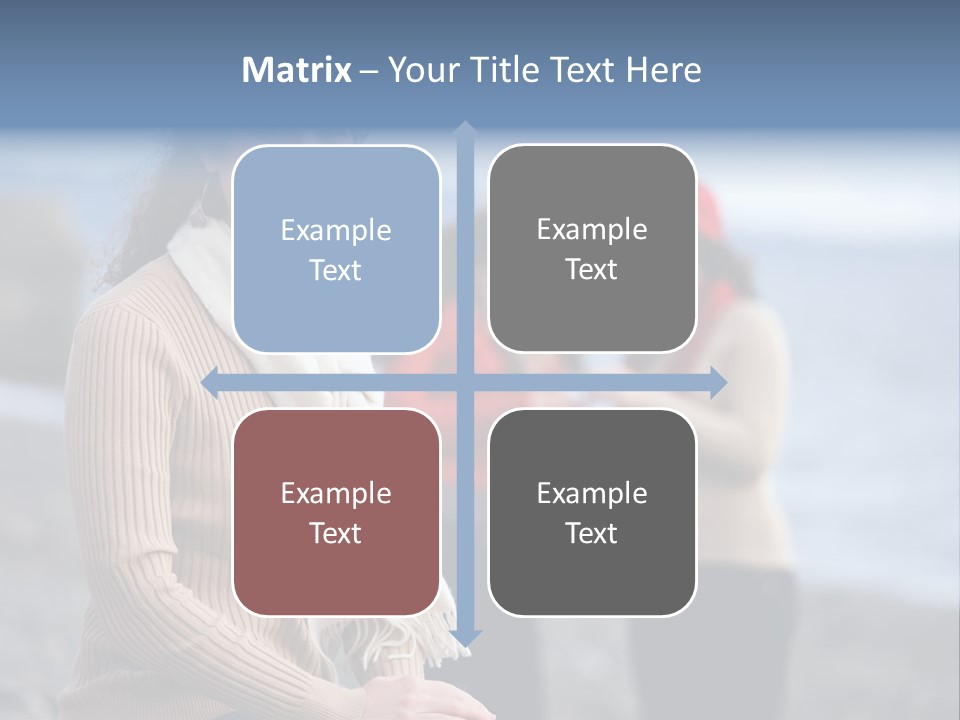 Sisterhood Daughters White PowerPoint Template