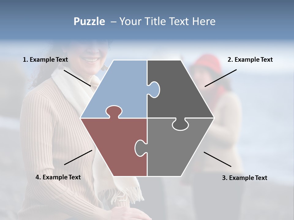 Sisterhood Daughters White PowerPoint Template