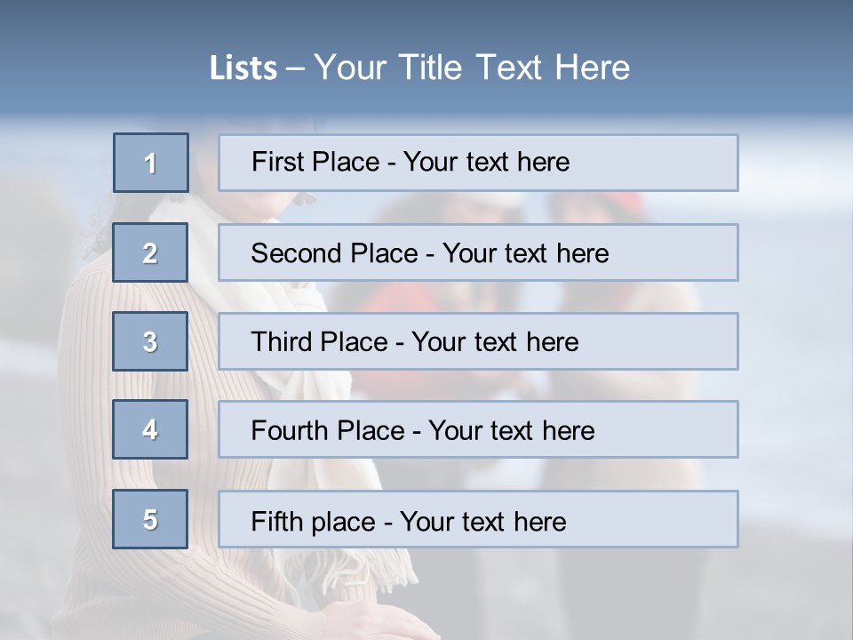 Sisterhood Daughters White PowerPoint Template