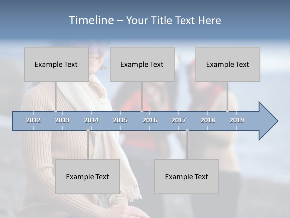 Sisterhood Daughters White PowerPoint Template