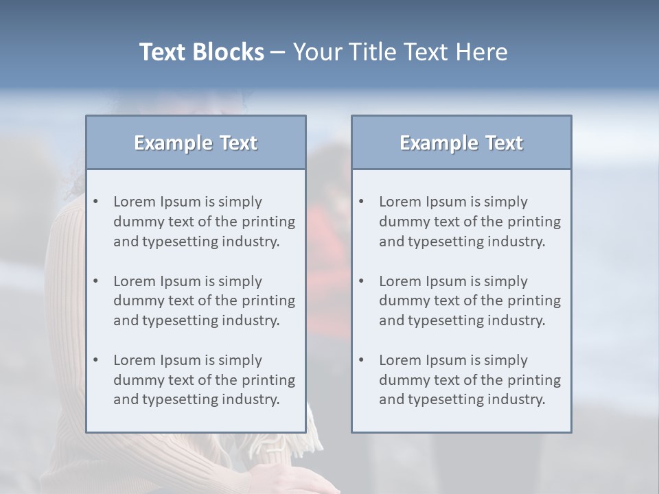 Sisterhood Daughters White PowerPoint Template