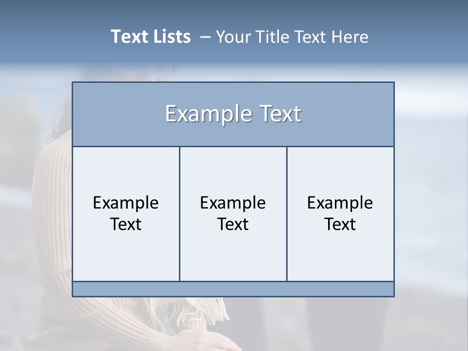 Sisterhood Daughters White PowerPoint Template