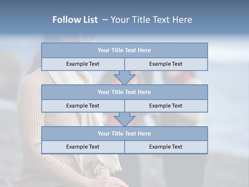 Sisterhood Daughters White PowerPoint Template