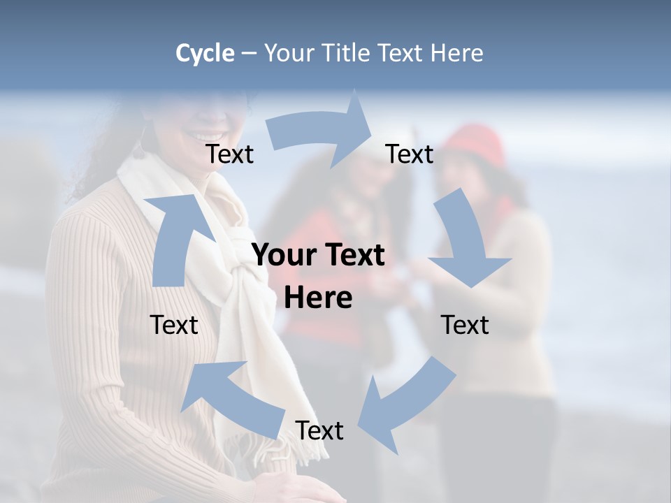 Sisterhood Daughters White PowerPoint Template