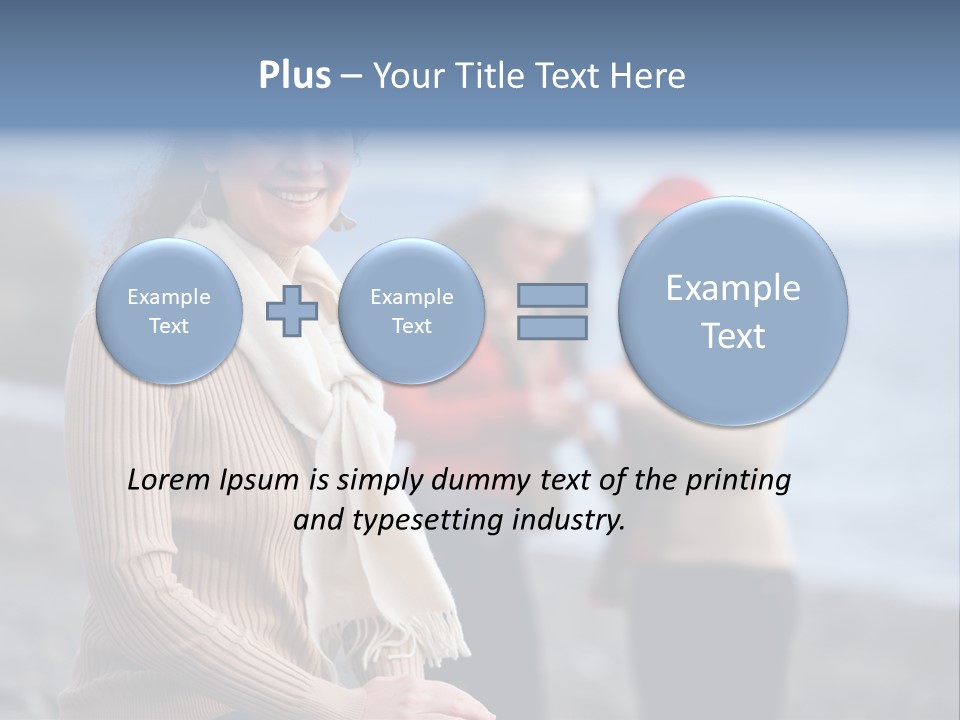 Sisterhood Daughters White PowerPoint Template