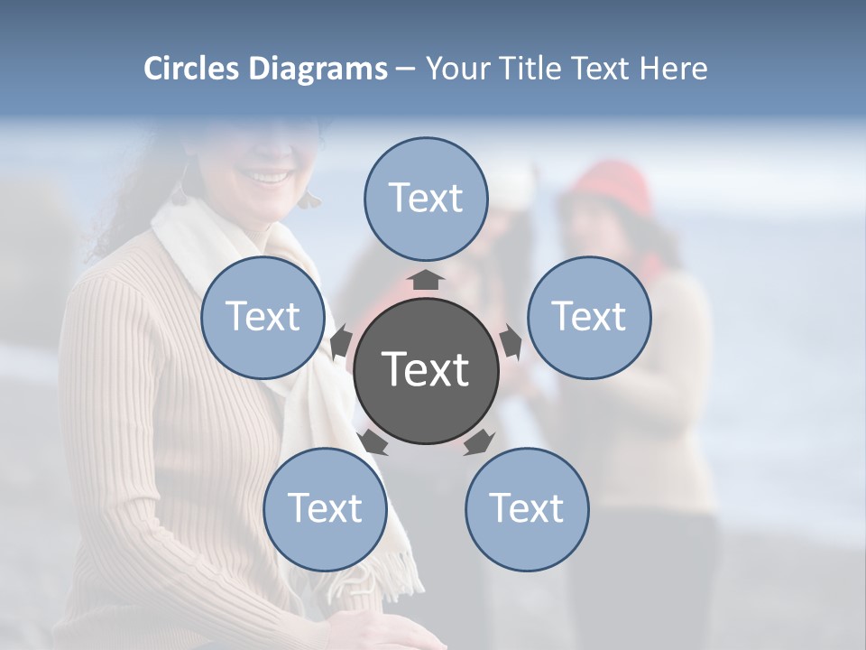 Sisterhood Daughters White PowerPoint Template