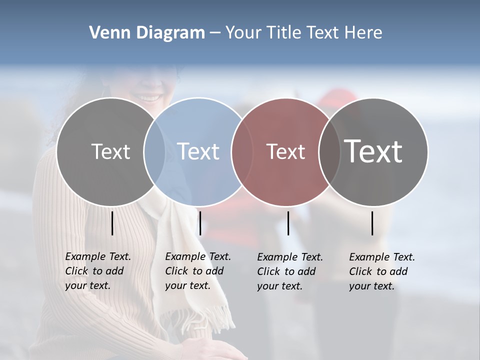 Sisterhood Daughters White PowerPoint Template