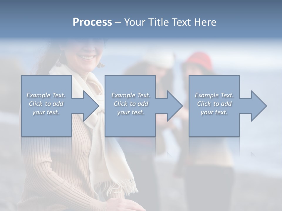 Sisterhood Daughters White PowerPoint Template