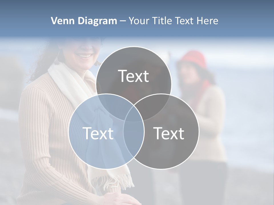 Sisterhood Daughters White PowerPoint Template