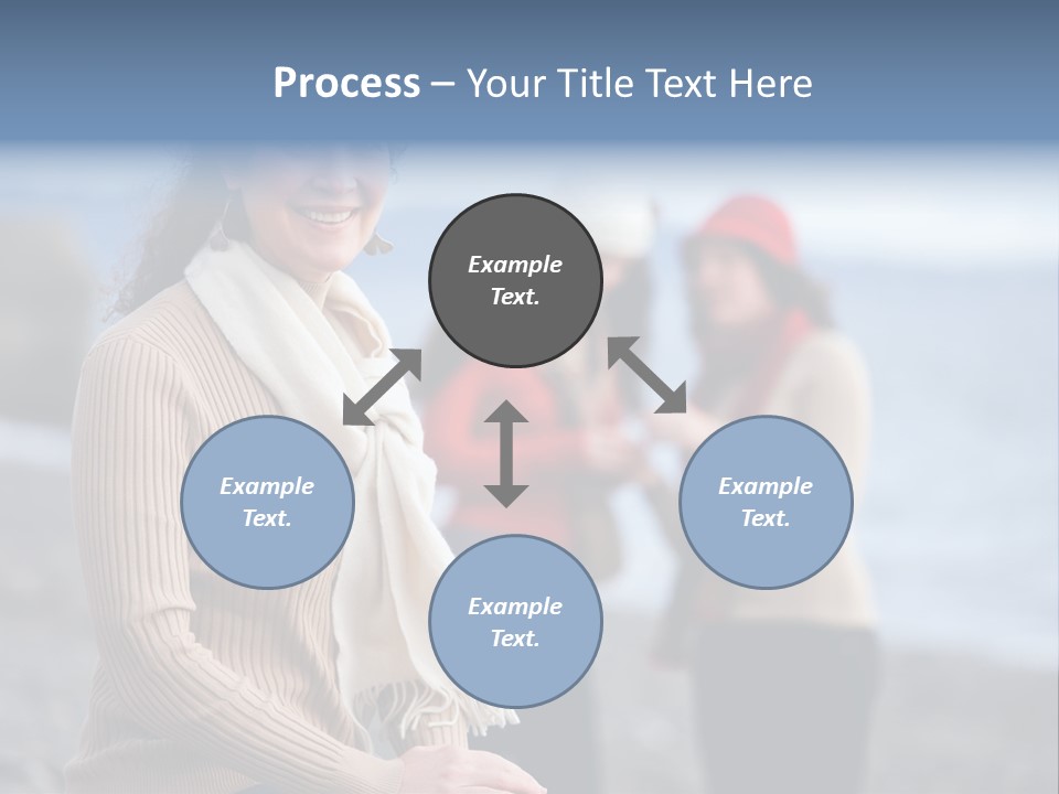 Sisterhood Daughters White PowerPoint Template