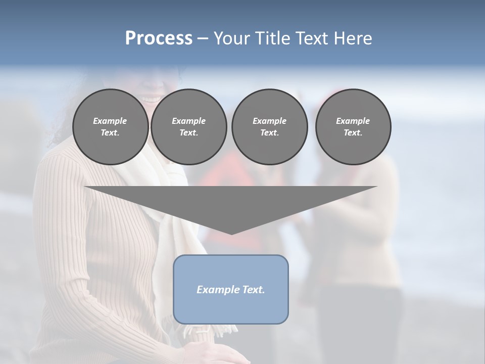 Sisterhood Daughters White PowerPoint Template