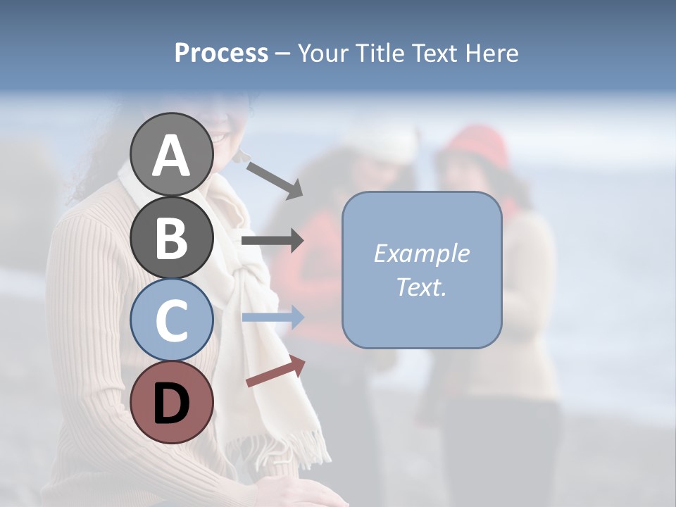 Sisterhood Daughters White PowerPoint Template