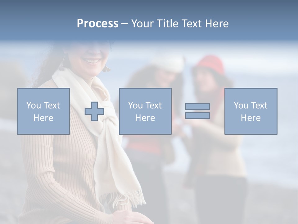 Sisterhood Daughters White PowerPoint Template