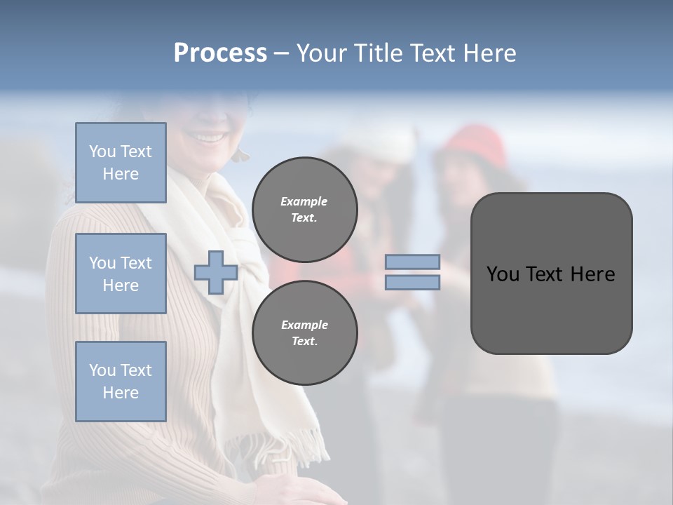 Sisterhood Daughters White PowerPoint Template