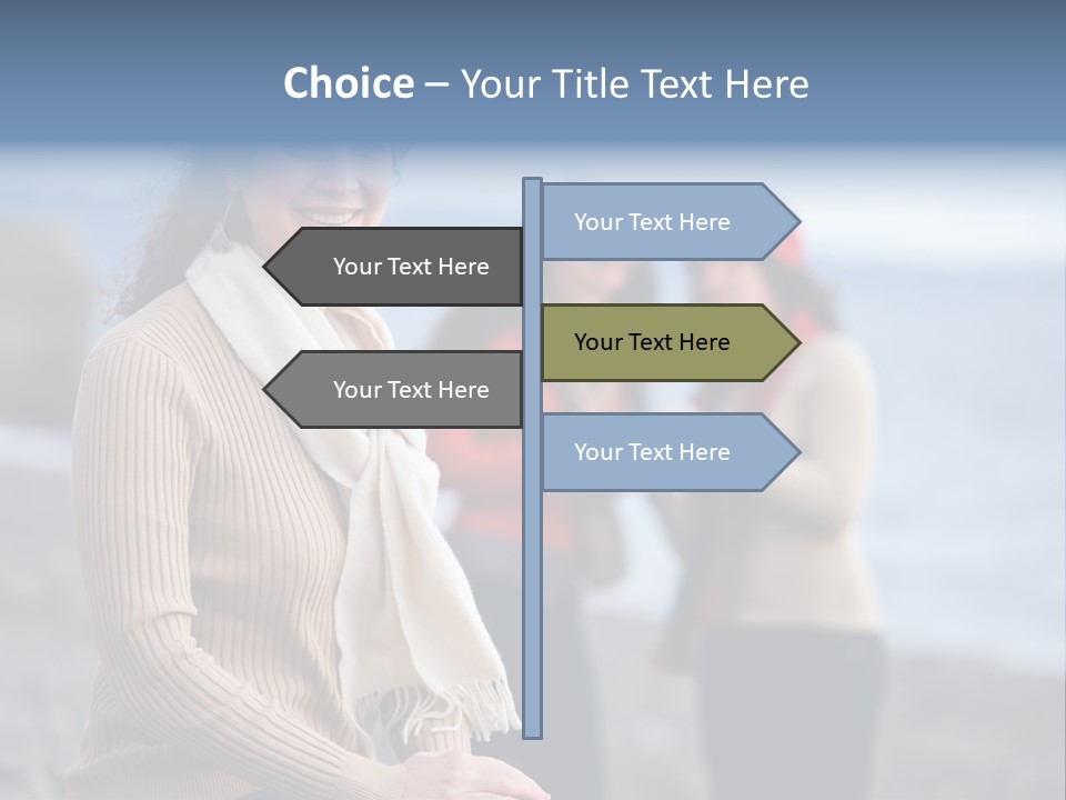 Sisterhood Daughters White PowerPoint Template