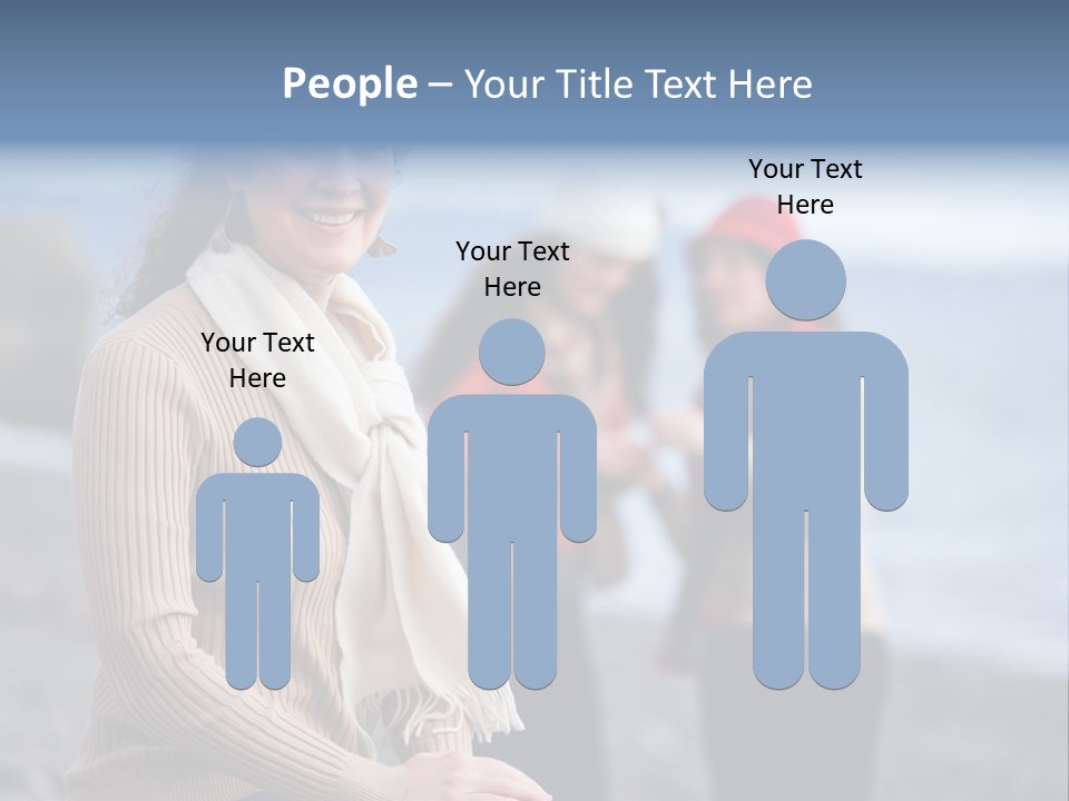 Sisterhood Daughters White PowerPoint Template