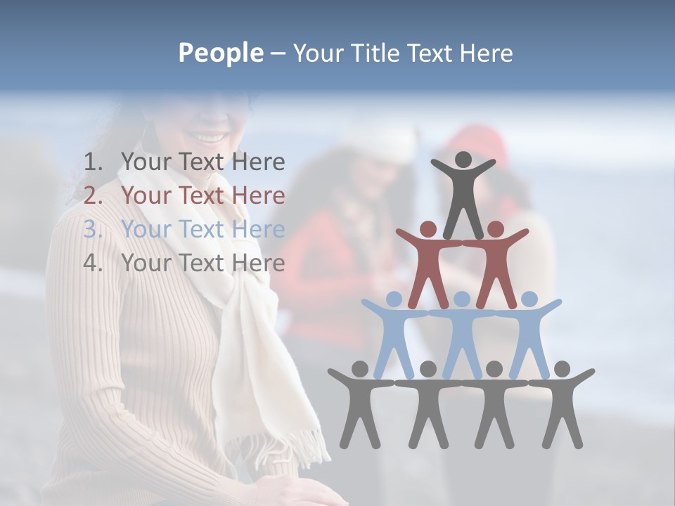 Sisterhood Daughters White PowerPoint Template