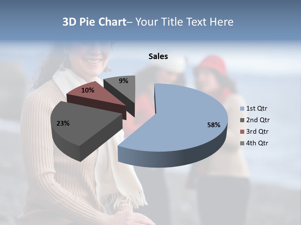 Sisterhood Daughters White PowerPoint Template