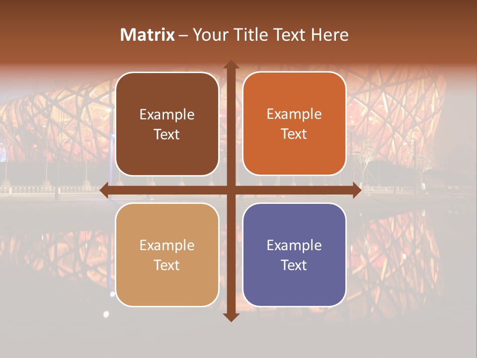 Lamp Style Window PowerPoint Template