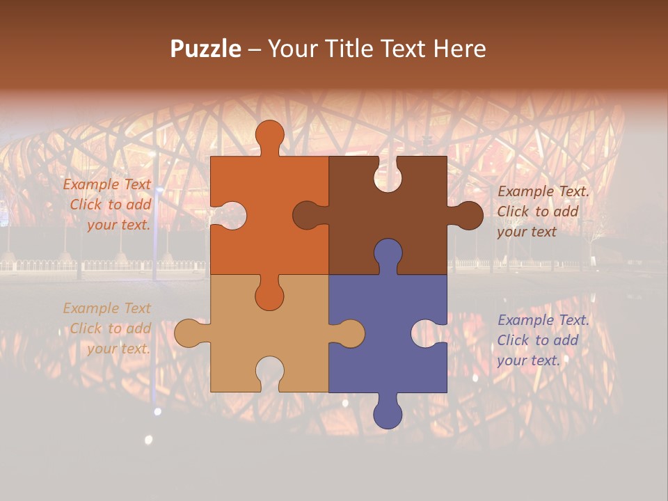 Lamp Style Window PowerPoint Template