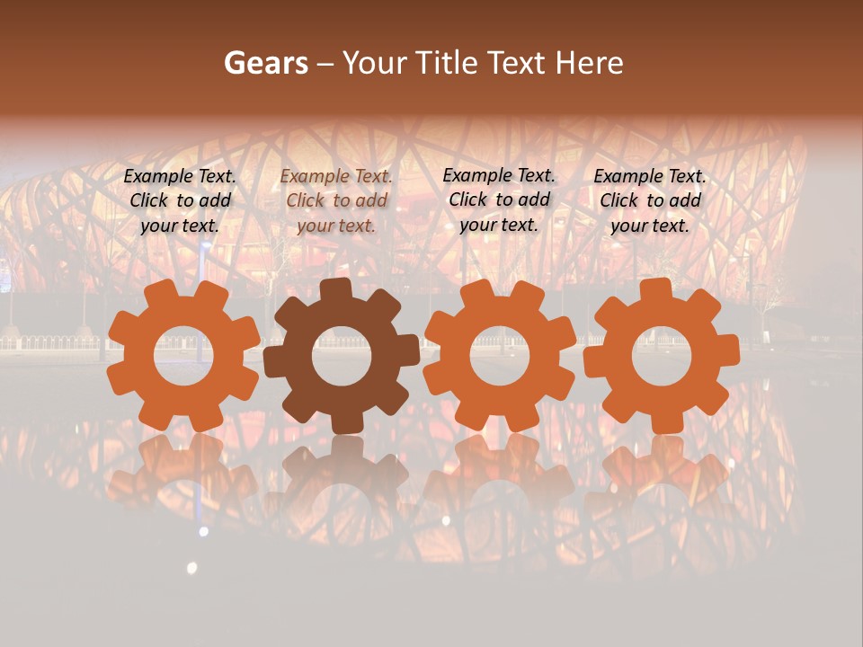 Lamp Style Window PowerPoint Template