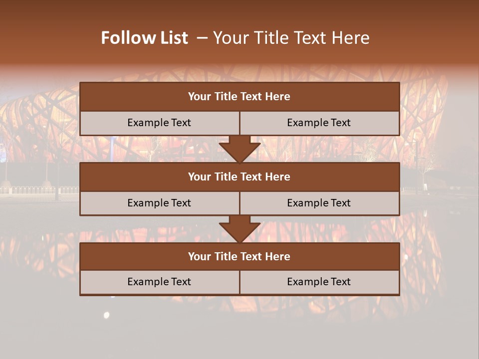 Lamp Style Window PowerPoint Template