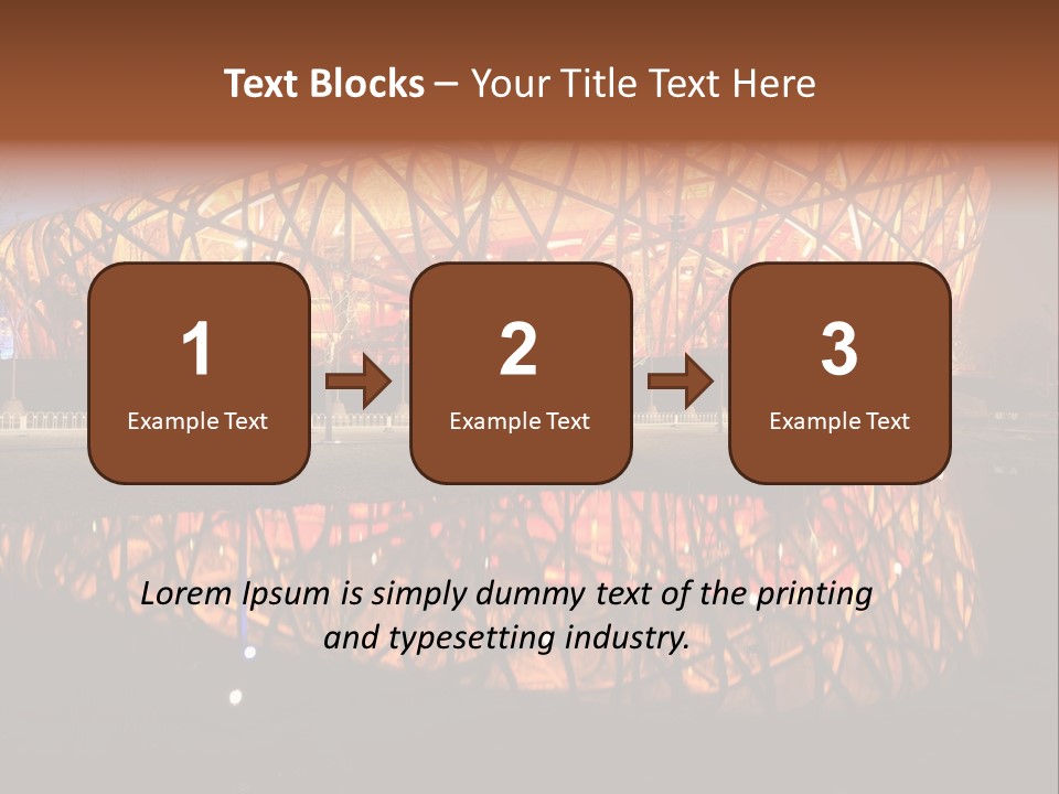 Lamp Style Window PowerPoint Template