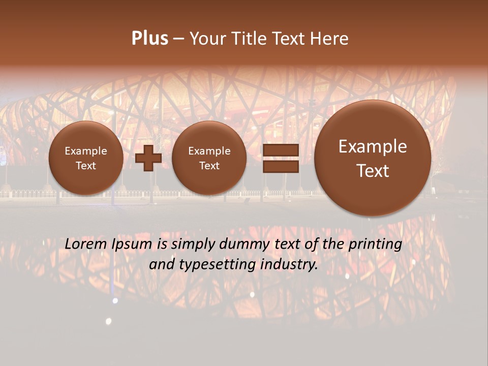 Lamp Style Window PowerPoint Template