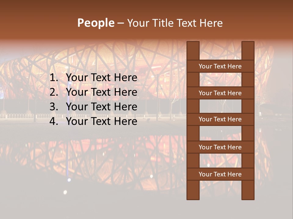Lamp Style Window PowerPoint Template