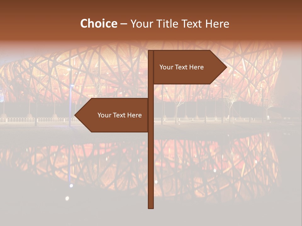 Lamp Style Window PowerPoint Template