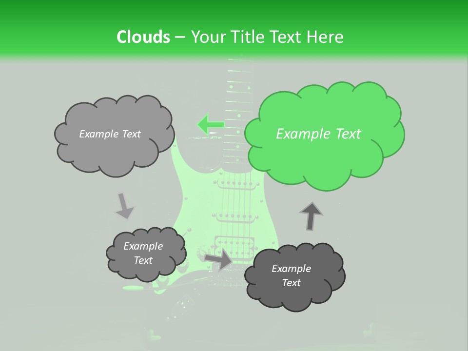 Dreaming Pencil White PowerPoint Template