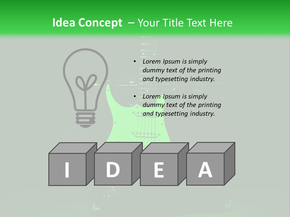 Dreaming Pencil White PowerPoint Template