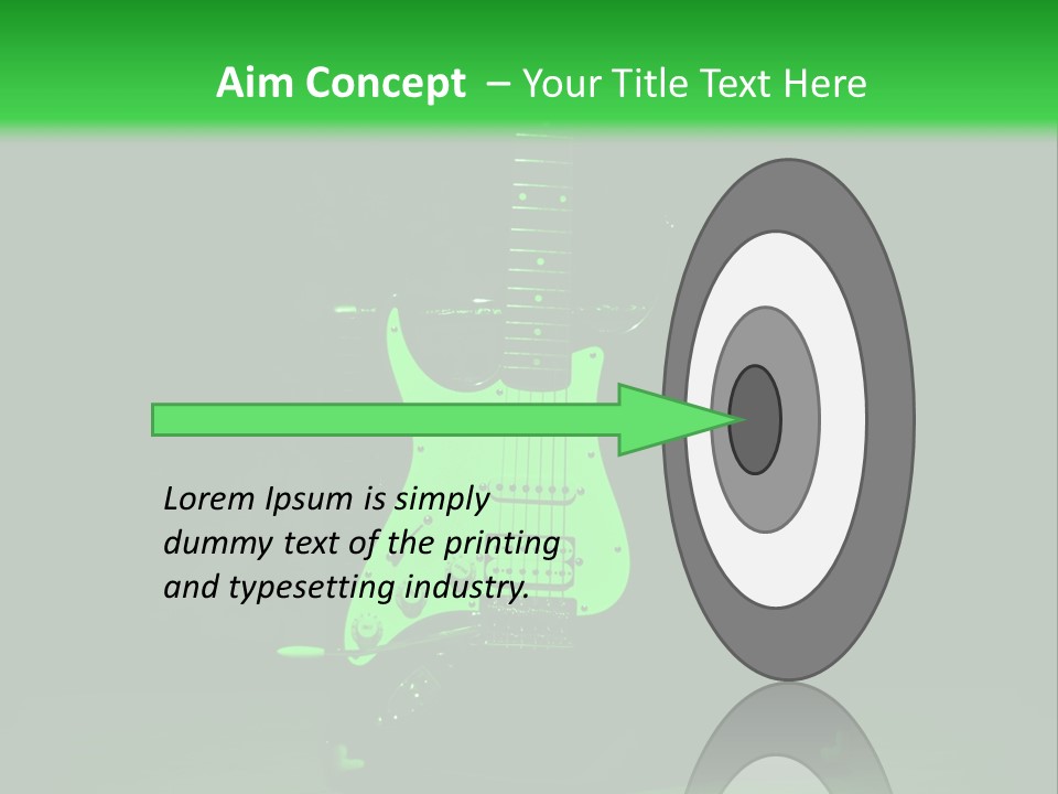 Dreaming Pencil White PowerPoint Template