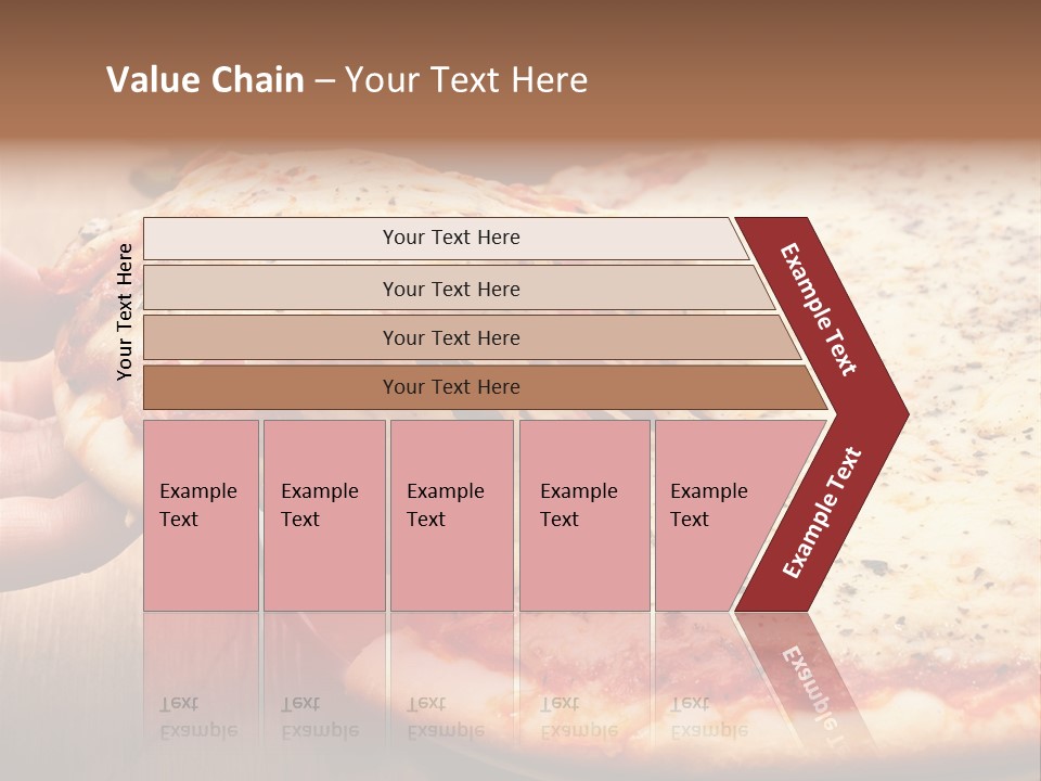 A Person Holding A Slice Of Pizza On A Plate PowerPoint Template
