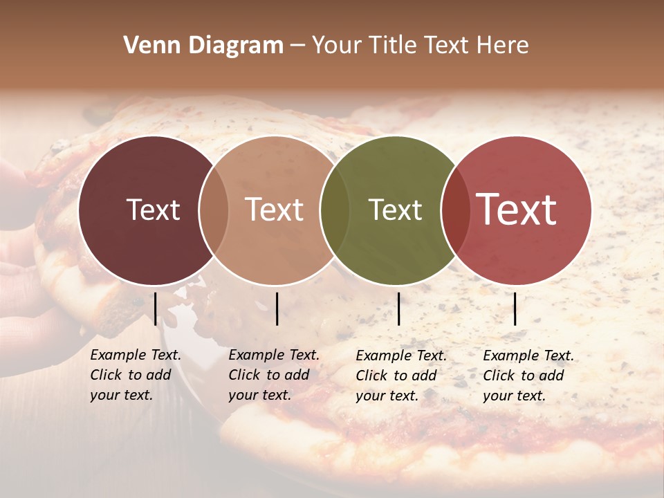 A Person Holding A Slice Of Pizza On A Plate PowerPoint Template