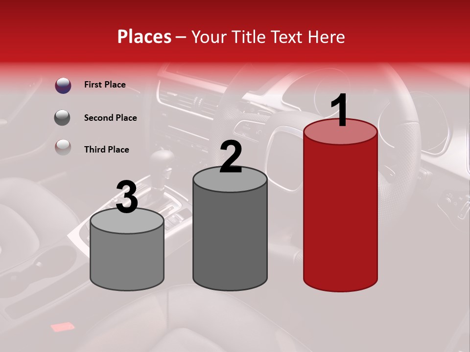 Speed Control Car PowerPoint Template