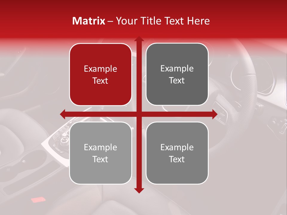 Speed Control Car PowerPoint Template