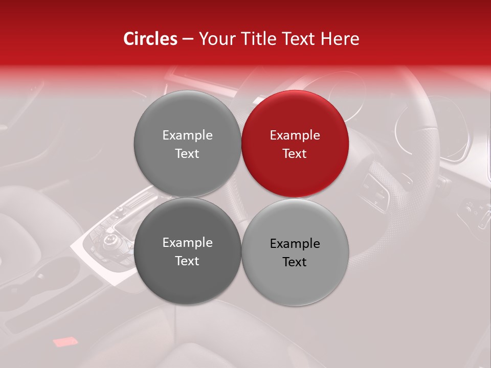 Speed Control Car PowerPoint Template