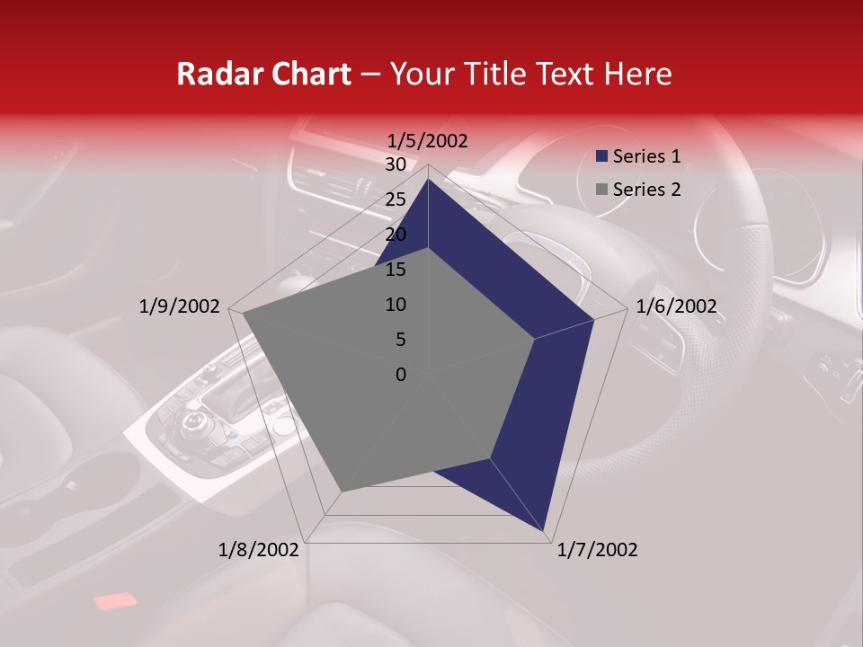 Speed Control Car PowerPoint Template
