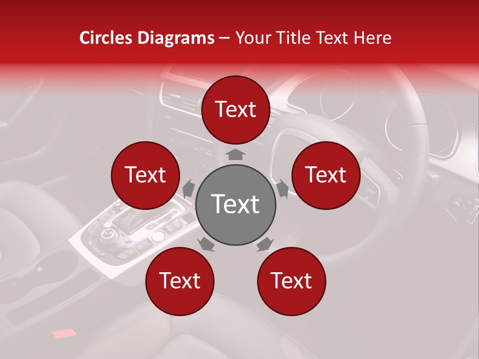 Speed Control Car PowerPoint Template