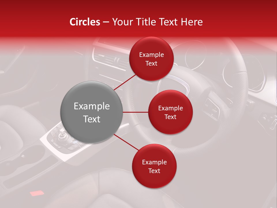 Speed Control Car PowerPoint Template