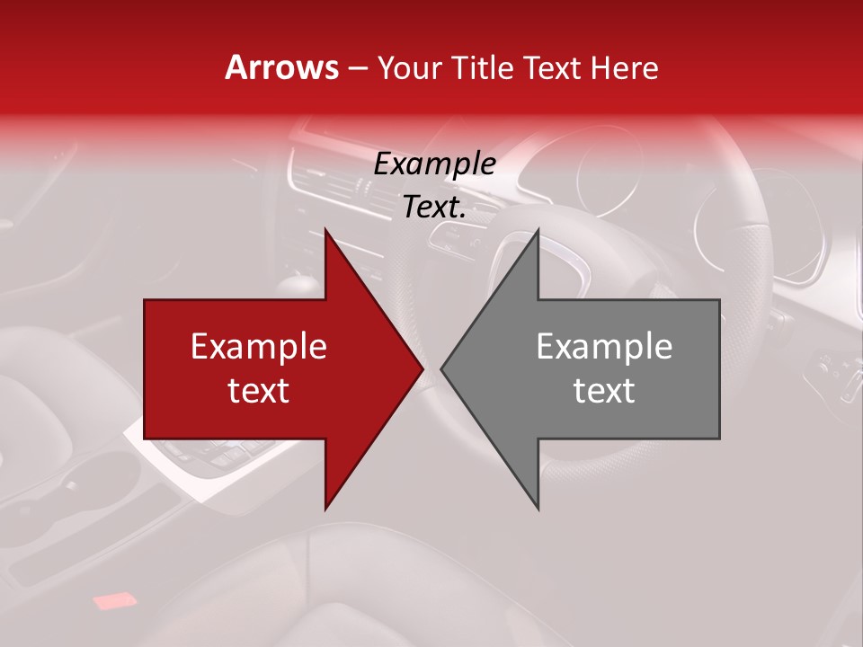 Speed Control Car PowerPoint Template