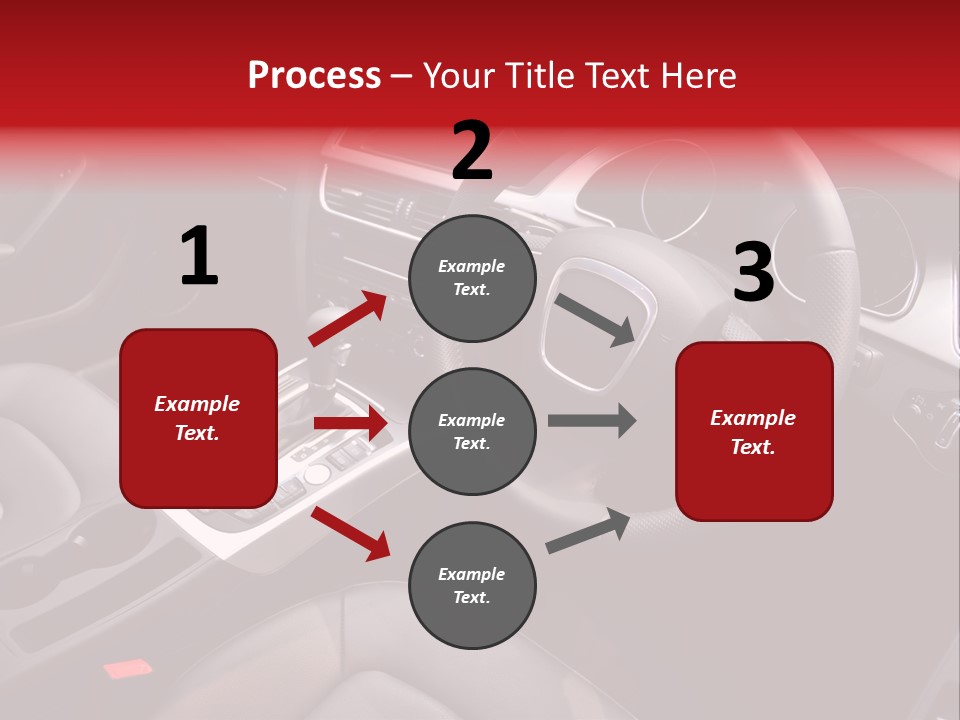 Speed Control Car PowerPoint Template