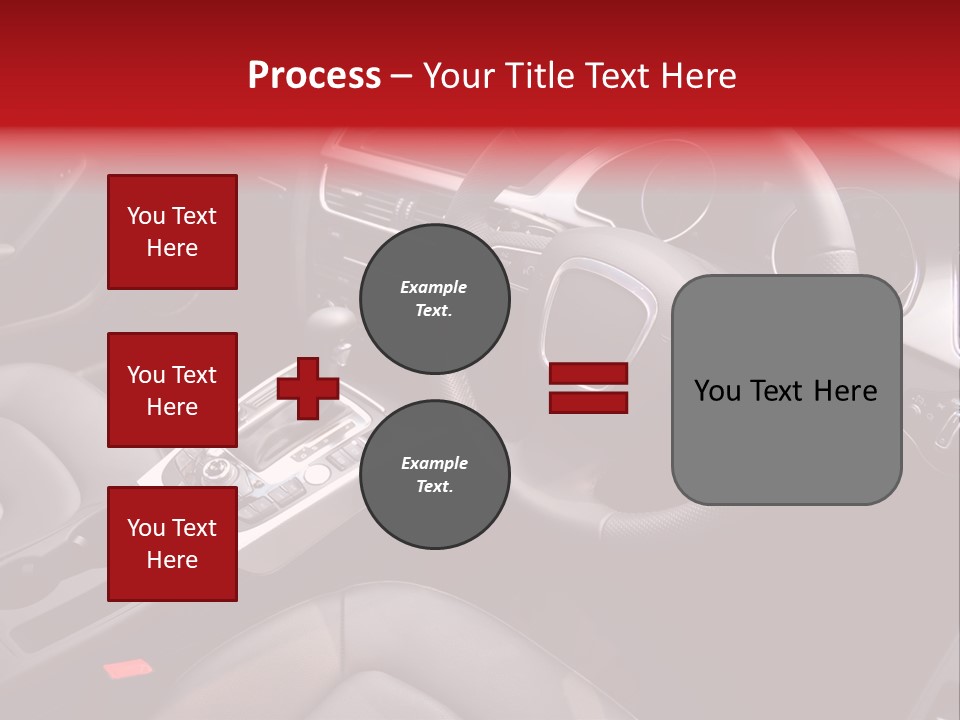 Speed Control Car PowerPoint Template
