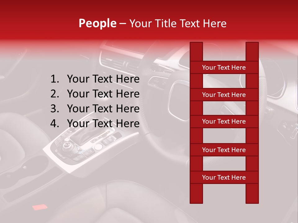 Speed Control Car PowerPoint Template