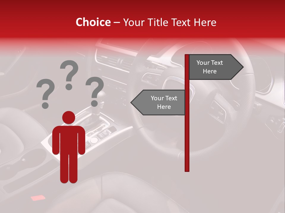 Speed Control Car PowerPoint Template