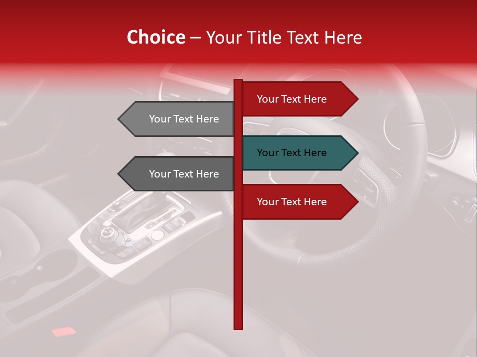 Speed Control Car PowerPoint Template